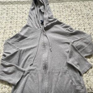 Gap gray zip up
